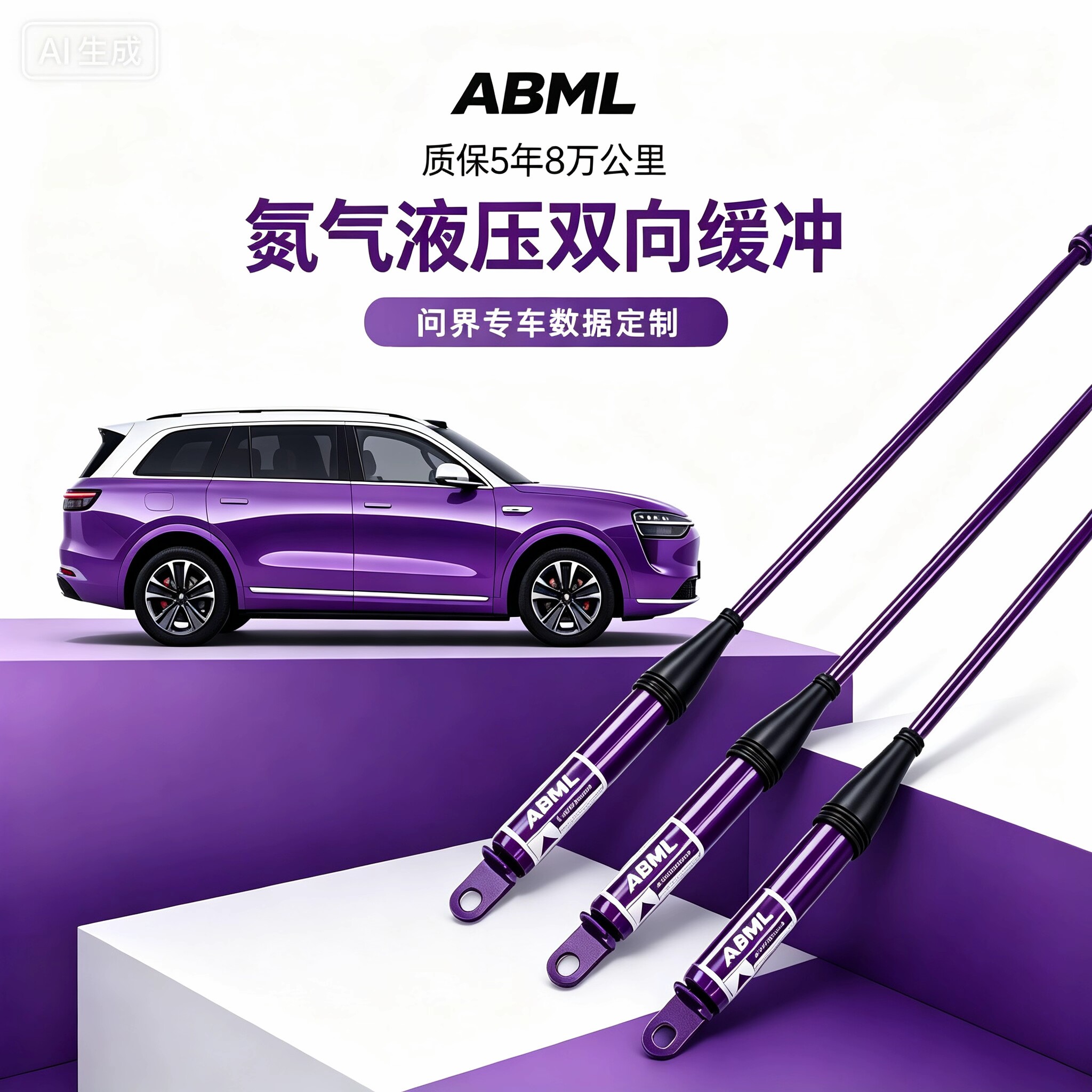 ABML问界阻尼杆液压氮气减震