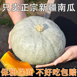 新疆南瓜哥正宗银栗南瓜贵族金丝栗新鲜初丑南瓜倭瓜银板栗老南瓜