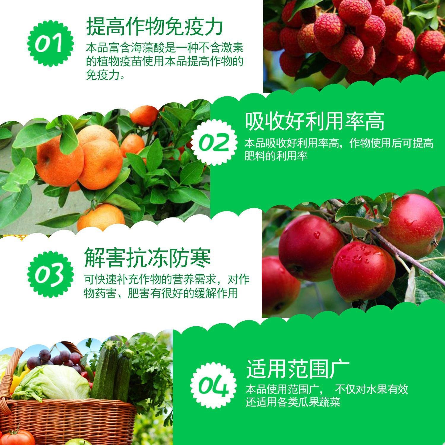 海藻肥有机肥营i养液肥料花叶面肥液体u观叶观花通用肥料促根浓缩 淘奇惠