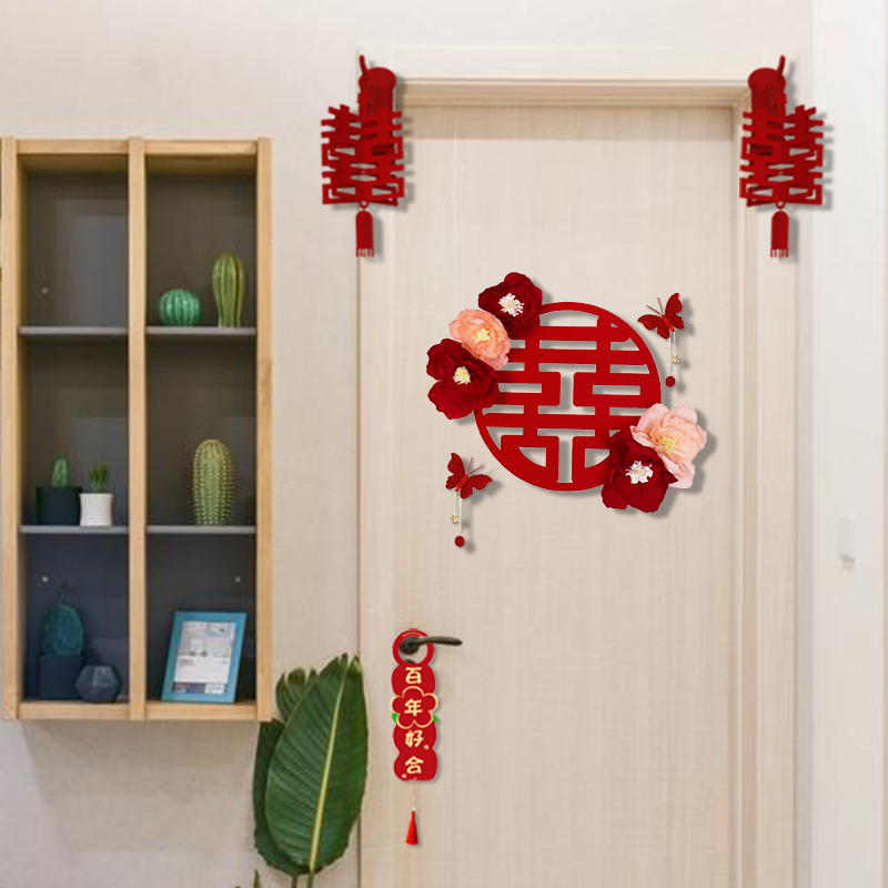 旭彦婚房装饰房门装饰