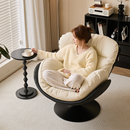 简约现代客厅单人旋转沙发椅家用小户型蛋壳转椅阳台休闲懒人躺椅