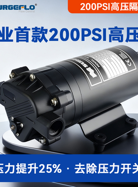 14公斤高压力喷雾化水泵小型电动压路机地暖冲洗车泵可乐机增压器