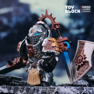 战锤40K灰骑士终结者星际战士战棋黑圣堂游戏第三方人仔积木玩具
