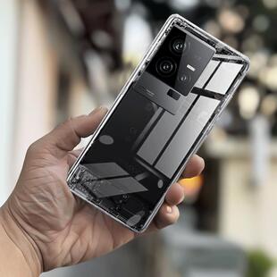 适用于Vivo iQOO11Pro透明后盖iqoo11pro塑料后盖后壳电池盖外壳