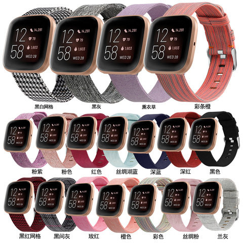 Fitbitversa2腕带帆布纯色帆布舒适versa替换轻便适用于表带使用感如何?