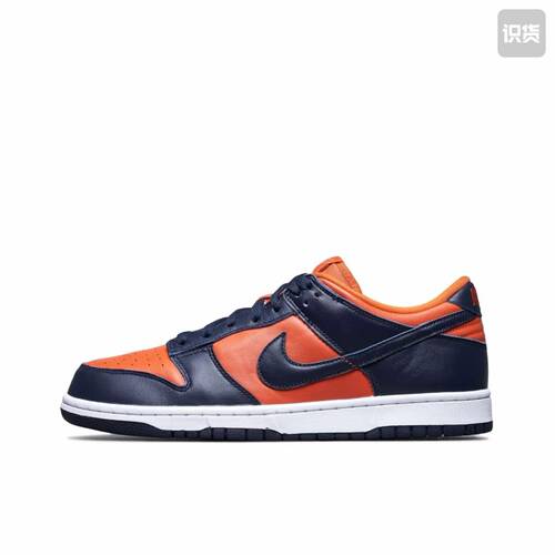 Nike Dunk 板鞋 经典复古百搭 蓝橙 CU1727-800 CD仓
