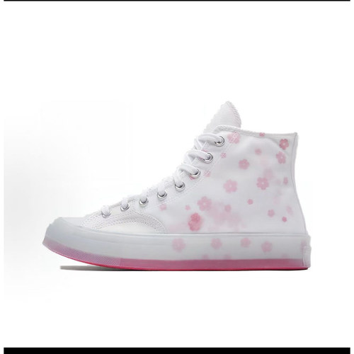 Converse Chuck 70s chuck 女子小花帆布鞋板鞋166753C CD仓