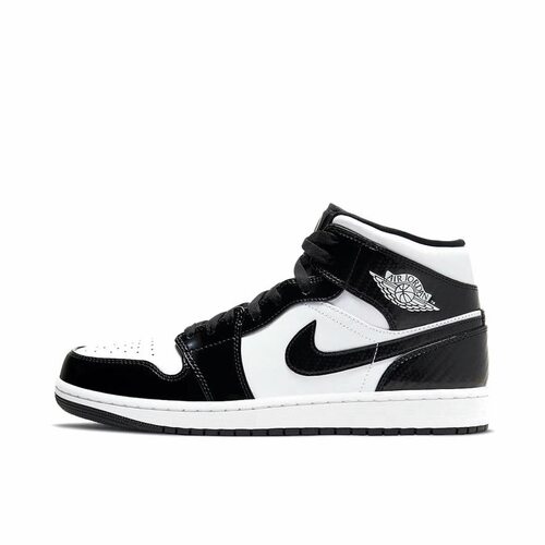 Jordan Air Jordan 1 mid se asw  black and white 漆皮YT仓