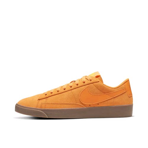 Nike Blazer 板鞋 经典复古防滑舒适百搭 铬黄生 AV9373-800 LW仓
