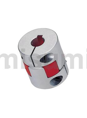 替代怡合达 DEP51 61 梅花式联轴器 不锈钢 螺钉型/螺钉夹紧型