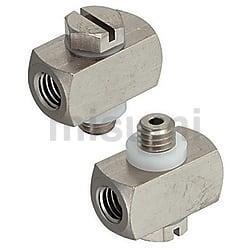 MUTEN 小型管接头 万向节三通接头气动真空十字型接头外螺纹M5