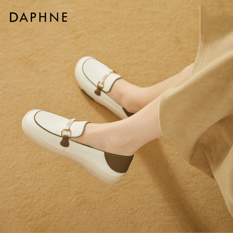 达芙妮一脚蹬女鞋春季2025新款