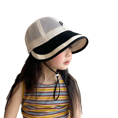 儿童防晒帽女童大帽檐遮阳帽