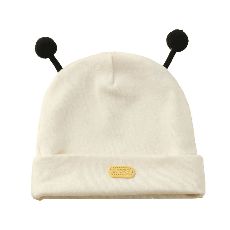 婴儿帽子秋冬季胎帽宝宝小月龄0到3个月婴幼儿新生儿初生遮囟门帽