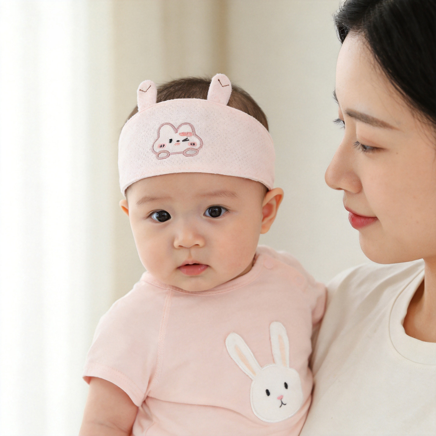 婴儿帽子夏薄款护囟门帽宝宝胎帽