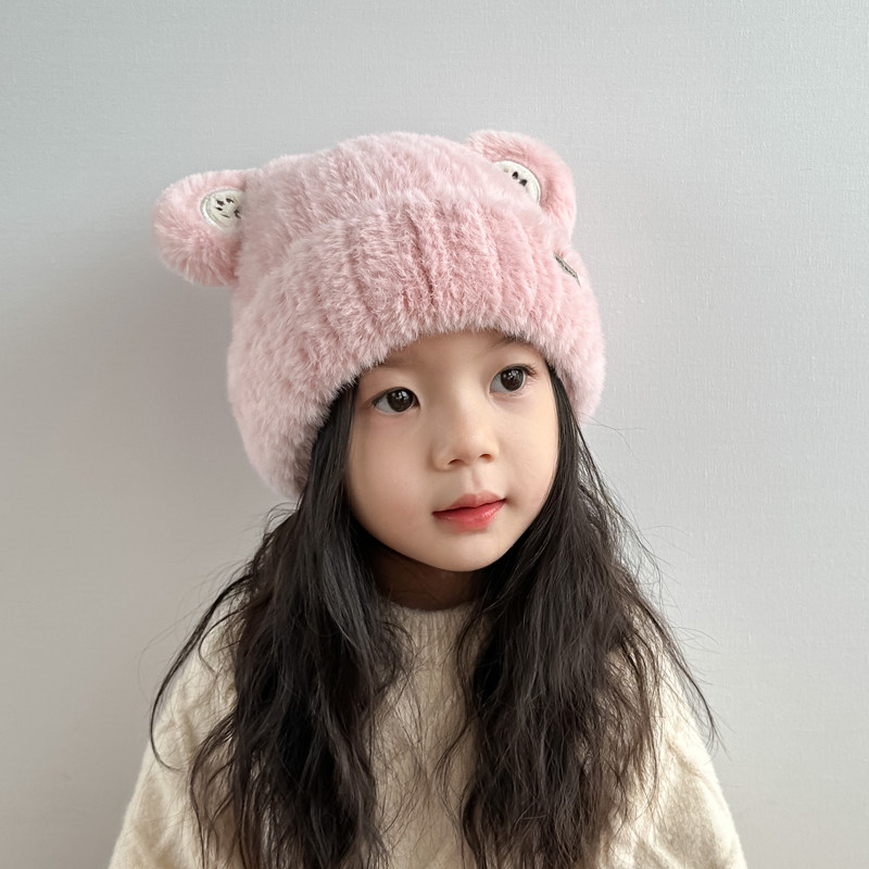 女童帽子秋冬款毛线帽保暖女孩针织帽洋气儿童防寒护耳冬季宝宝帽,童装/婴儿装/亲子装,帽子,淘宝优惠券,粉丝福利购,淘宝优惠卷