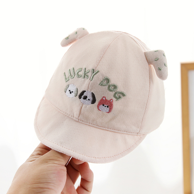 新生儿帽子秋冬季鸭舌帽婴儿帽