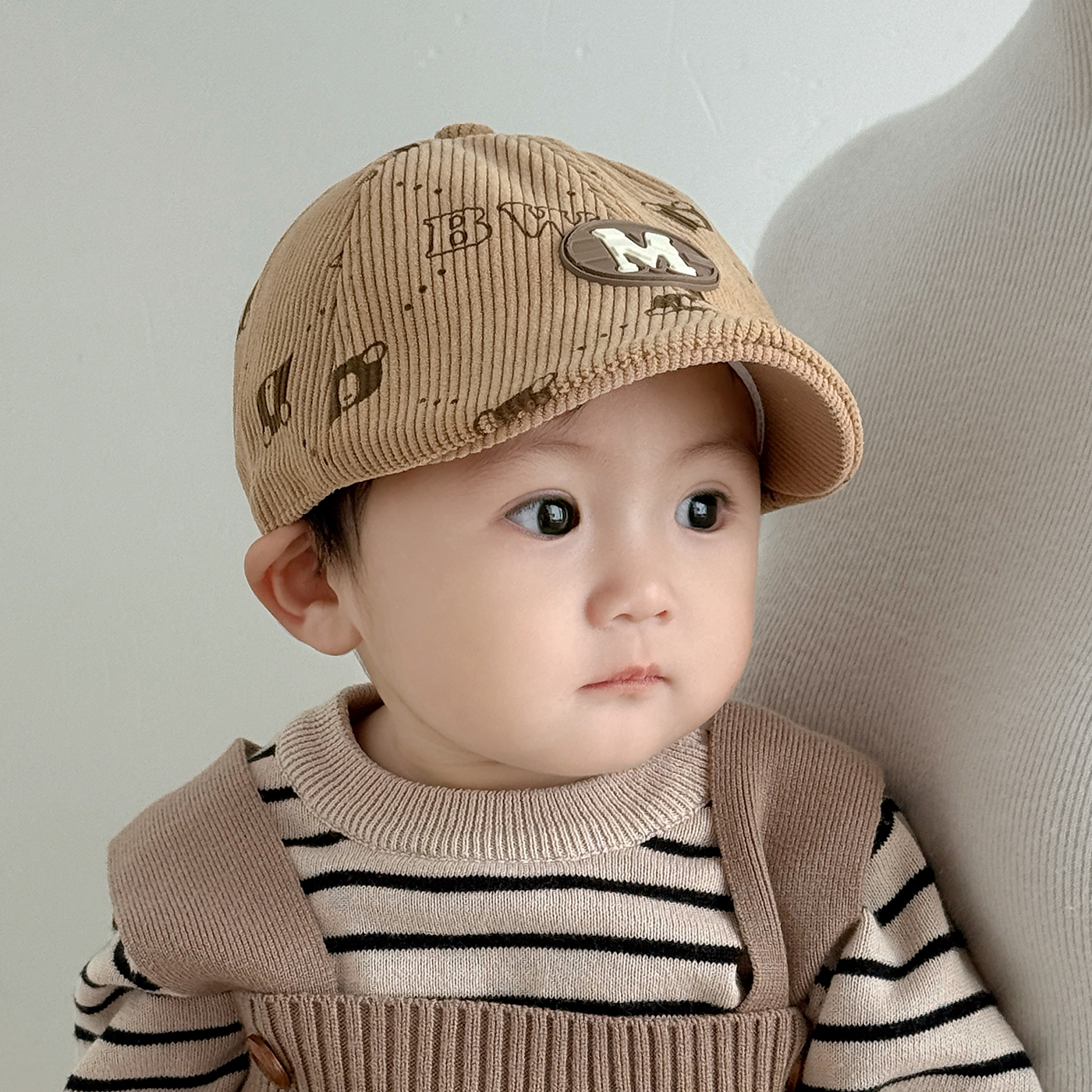 宝宝贝雷帽秋冬季洋气可爱