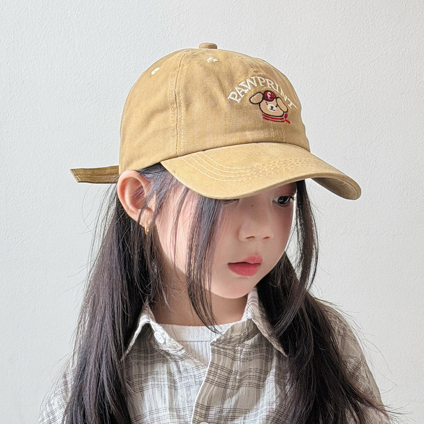 儿童帽子女孩棒球帽秋冬季韩版
