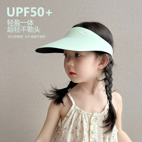 儿童帽子夏季女童防晒帽太阳帽