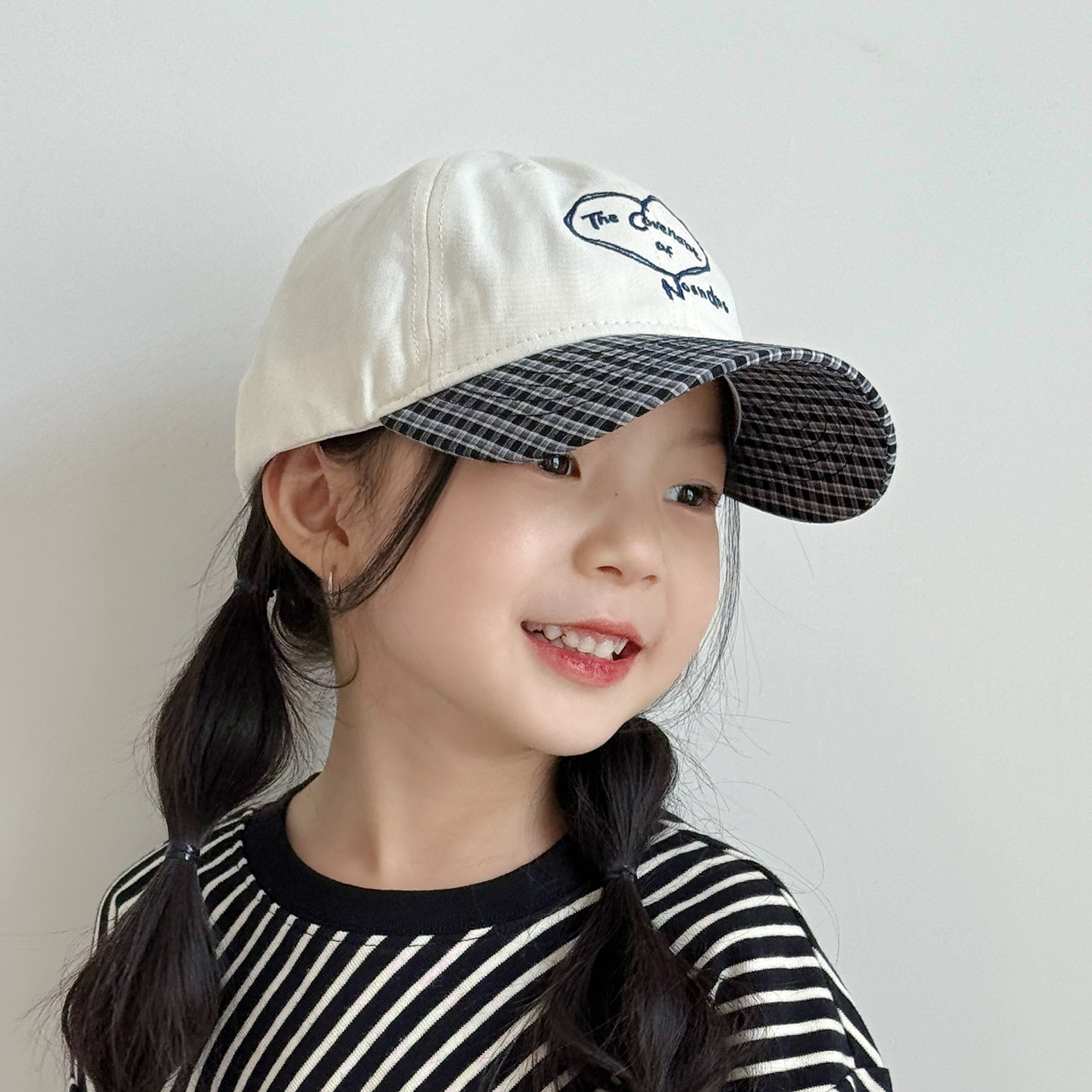 儿童帽子女孩2026新款棒球帽春季遮阳大帽檐鸭舌帽女童韩版薄款