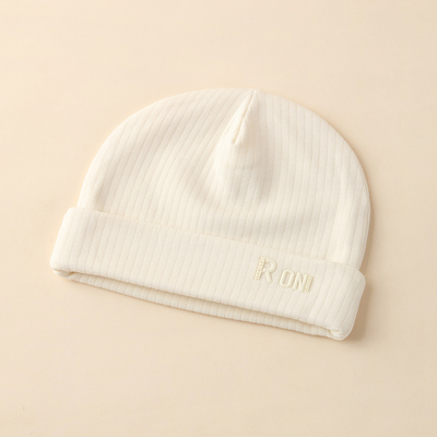 婴儿帽子秋冬季宝宝胎帽简约保暖