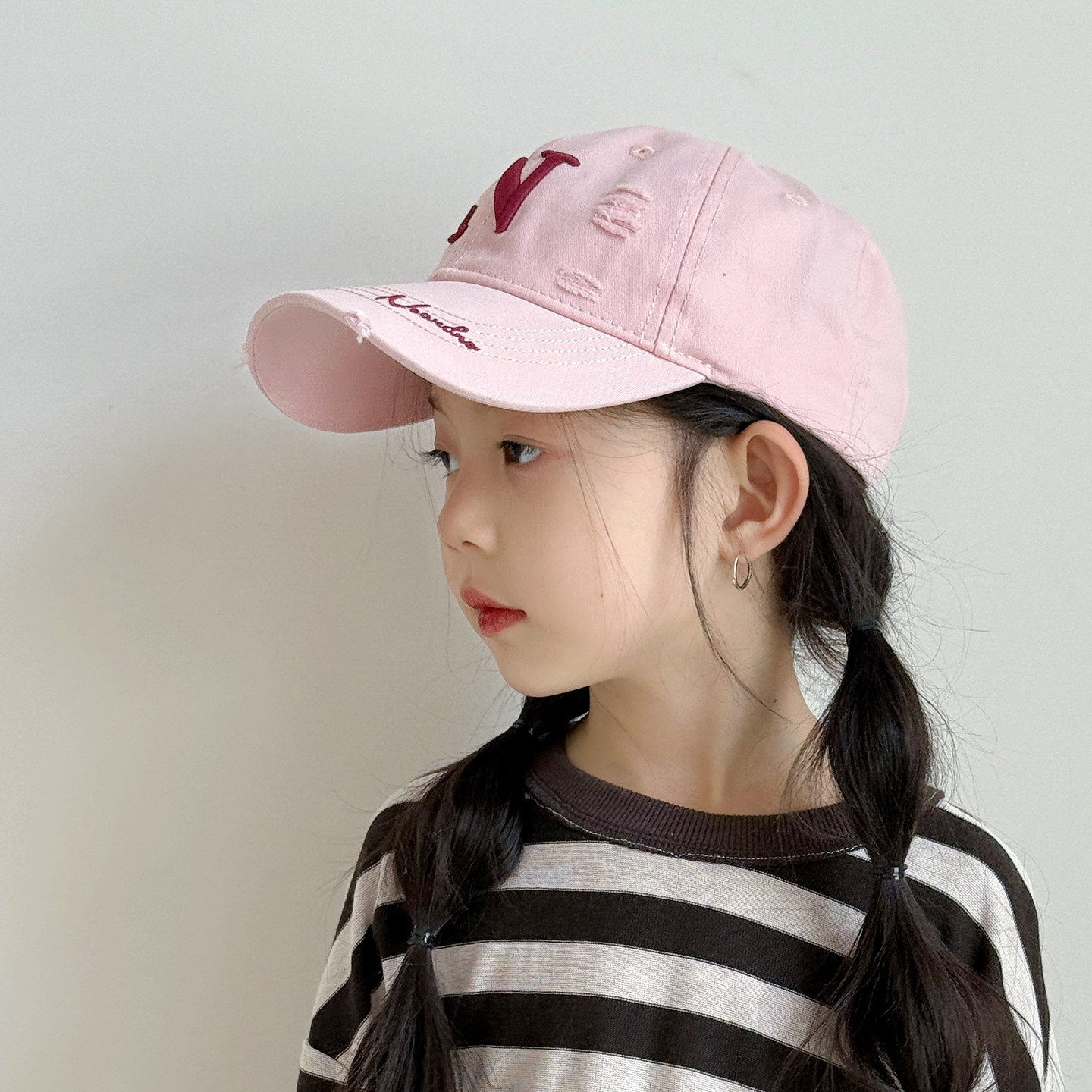 儿童帽子女孩2026新款棒球帽