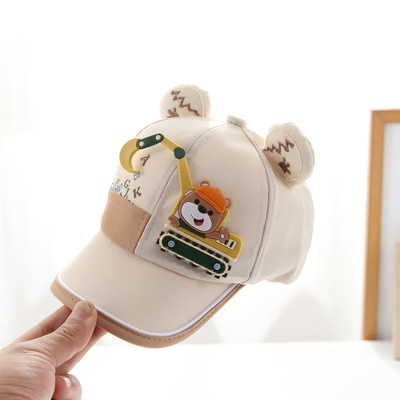 宝宝帽子棒球帽洋气可爱遮阳一岁