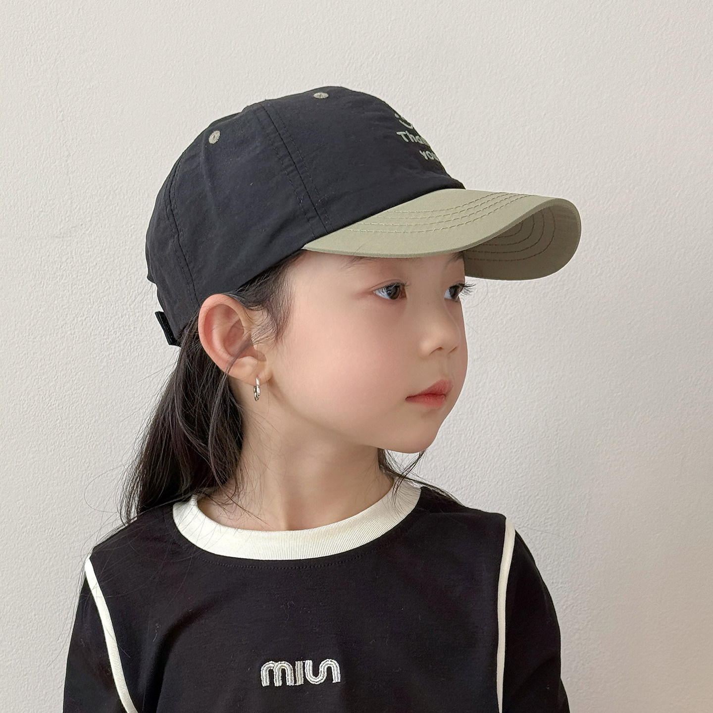 儿童帽子女孩户外棒球帽遮阳防晒