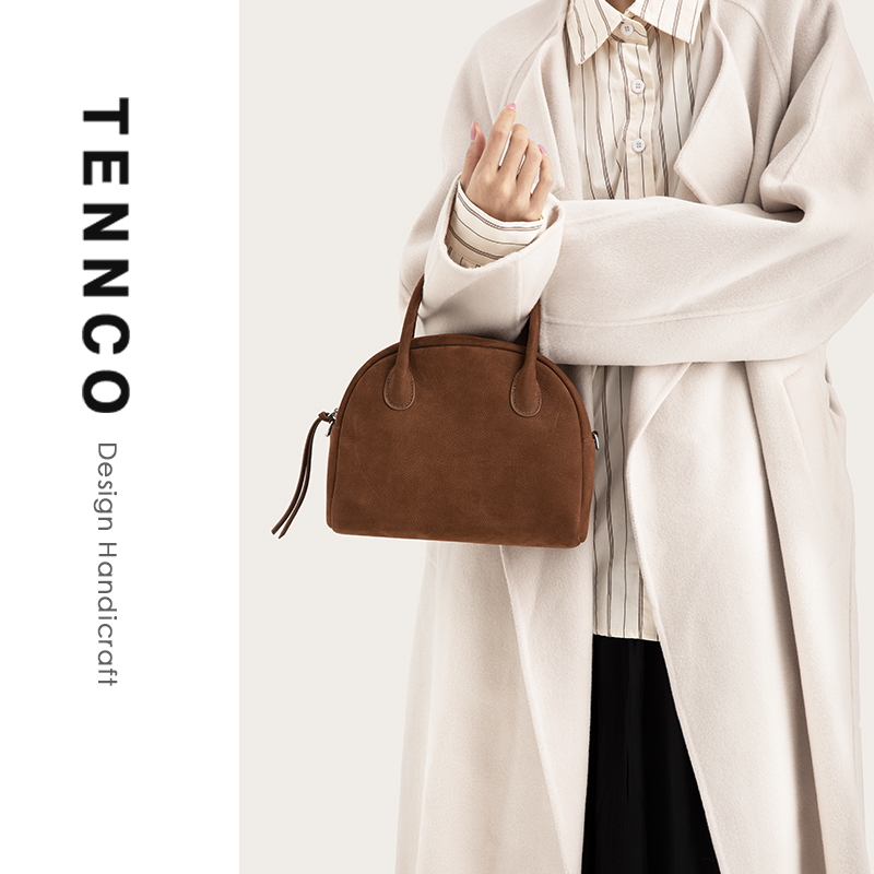 原创通勤百搭磨砂皮小方包