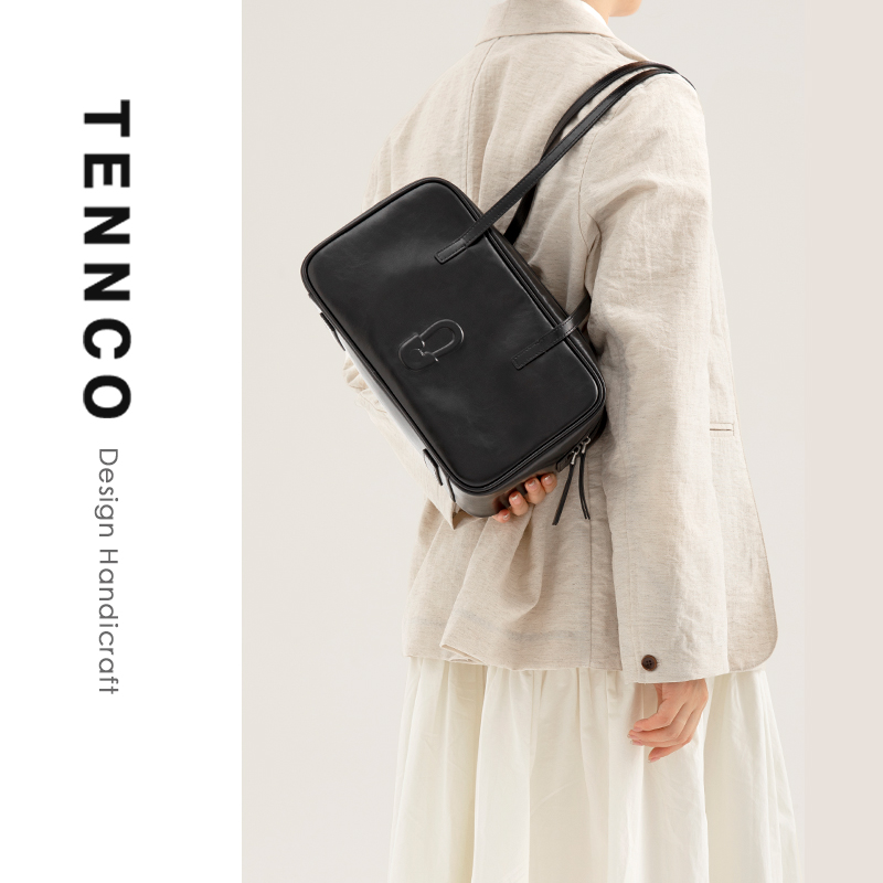 TENNCO原创保龄球包头层牛皮