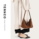 TENNCO原创 嘟嘟包 头层牛皮通勤hobo包百搭腋下包单肩斜挎包女