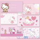 hellokitty鼠标垫超大凯蒂猫咪大号粉色可爱卡通女生创意电脑桌垫