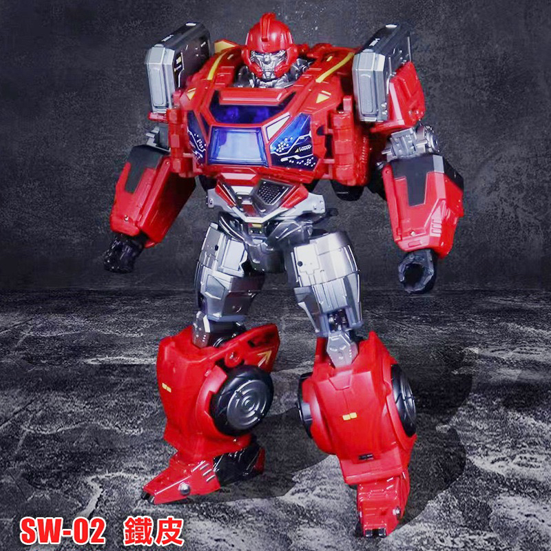 SW02放大版SS84外传铁皮变形可动玩具手办摆件机器人模型