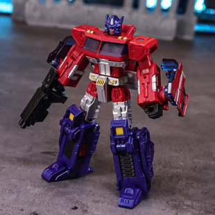 小比例经典 黄油机器人男孩儿童礼物模型手办 JD01小柱子 变形玩具