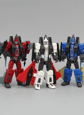 PT战机小队三尖头小飞机DX9口袋G1动画变形小比例玩具金刚