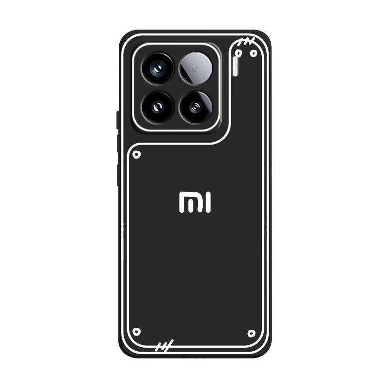 15原创14pro二次元漫画线条手机壳适用小米15pro黑白全包11简笔画ultra情侣12s/10高级感个性适用红米k60/k70,3C数码配件,手机保护套/壳,淘宝优惠券,粉丝福利购,淘宝优惠卷