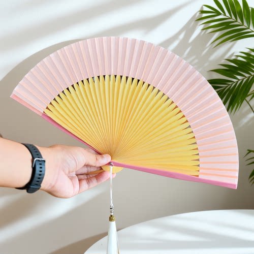 寄明月同款汉服舞蹈专用折扇