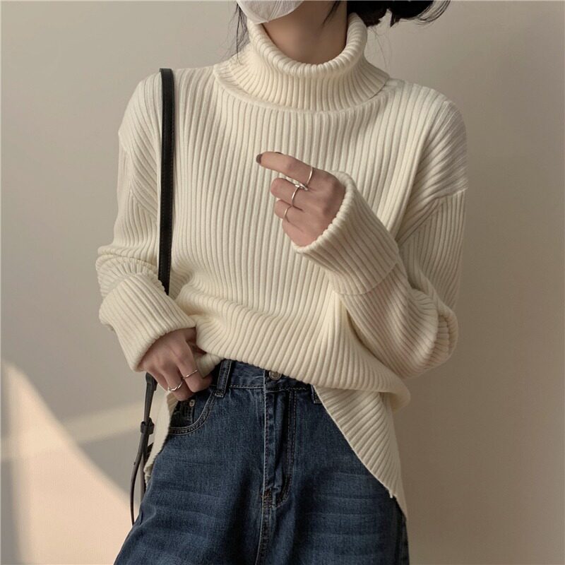 孕妇加绒毛衣女韩版优质中长款高毛衣