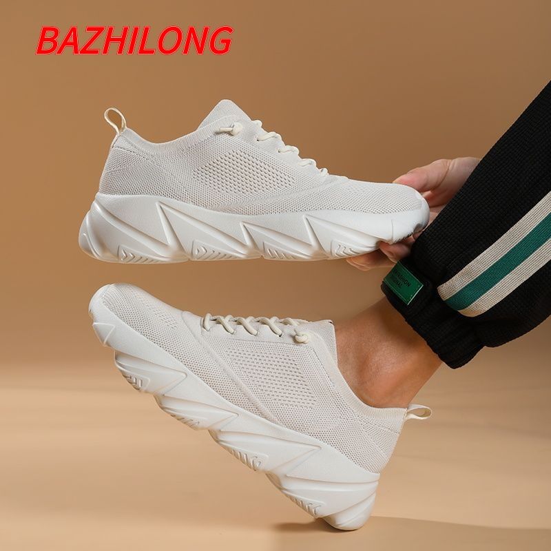 BAZHILONG霸之龙新款春秋季休闲男女鞋中老年健步鞋冬季加绒棉鞋