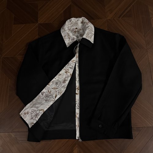 自带氛围感的假两件外套