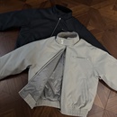 RTIMFD羊驼毛领座山雕哈灵顿G9棉服bomber飞行夹克厚外套Cleanfit