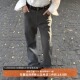 百搭长裤 cleanfi垂感休闲裤 男 微喇TR混纺立体西裤 RTIMFD通勤修身