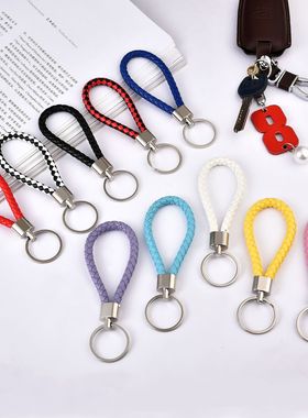 钥匙扣女创意网红卡通马卡龙公仔挂件可爱书包挂饰汽车钥匙扣挂绳