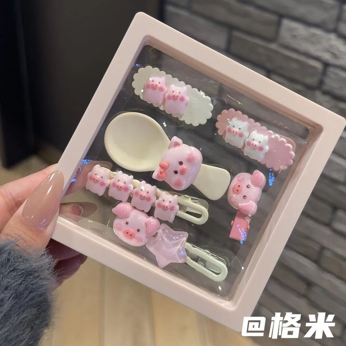 刘海侧边夹大学生儿童甜美可爱头饰发饰刘海夹鸭嘴夹少女心碎发夹