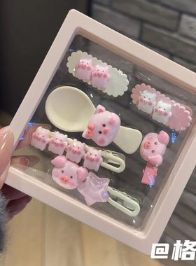 刘海侧边夹大学生儿童甜美可爱头饰发饰刘海夹鸭嘴夹少女心碎发夹