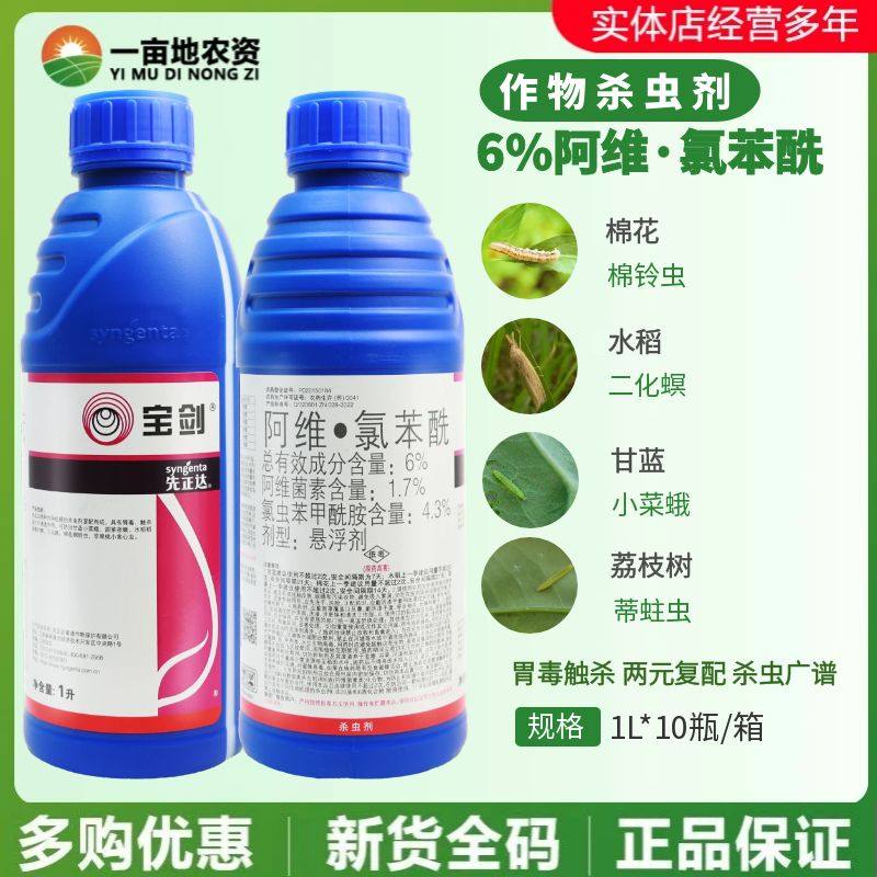 6%阿维菌素氯虫杀虫剂