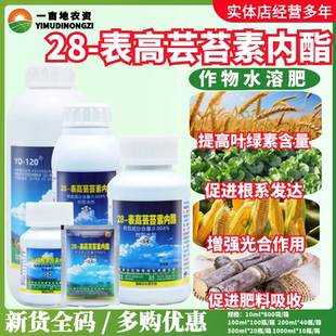 云大120万保28表高芸苔素内脂28表芸苔素玉米小麦生长农药调节剂