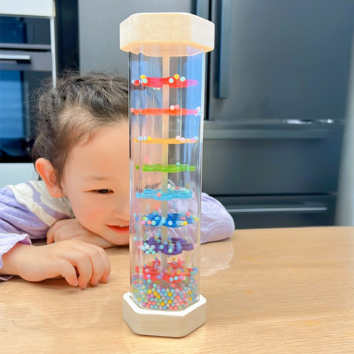 Lucy&leo奥尔夫雨声筒发声玩具