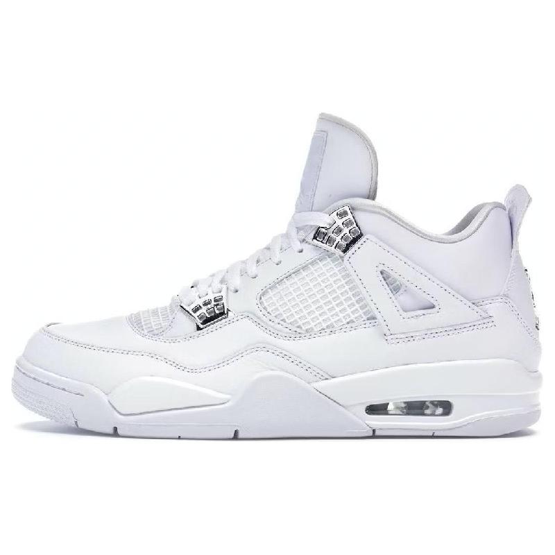 Air Jordan 4 Retro Pure Money 纯白 银扣 (2017)